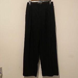 a new day Women's Black Wide-Leg Pants